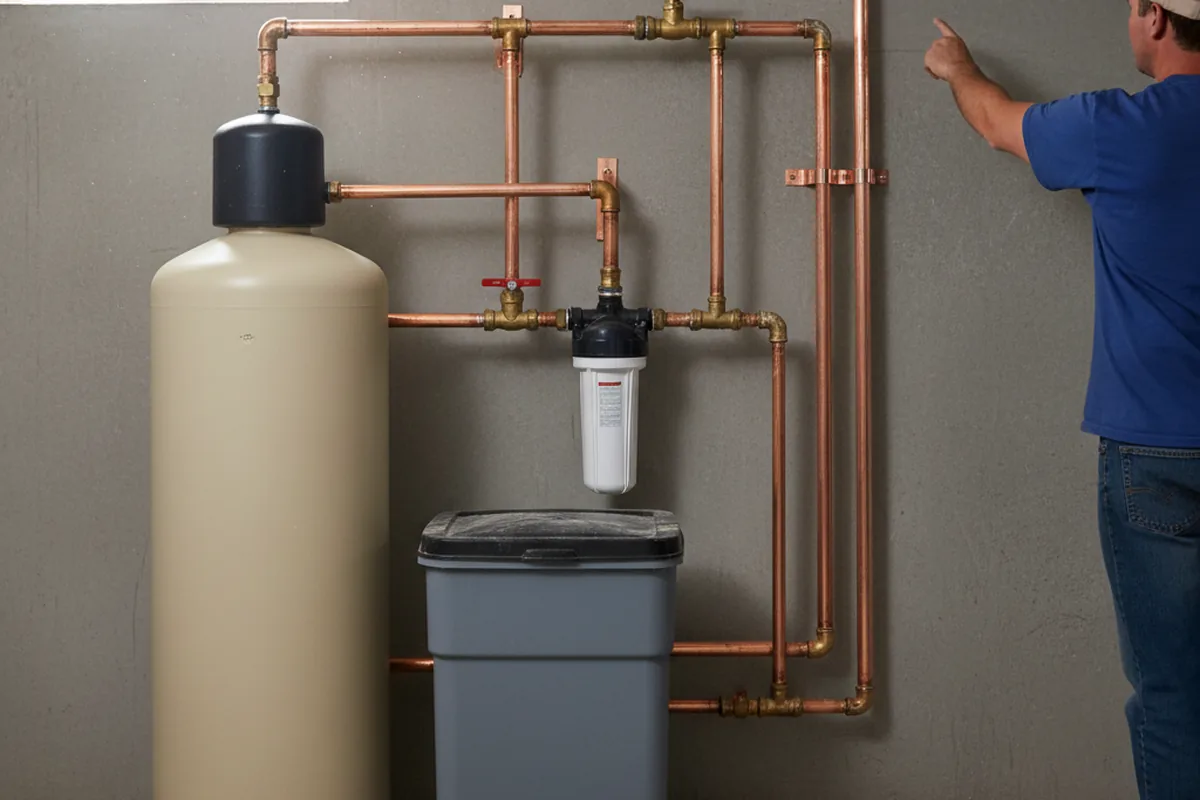 Whole-house water treatment system installed in Mc Fall